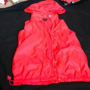 Rain jacket vest